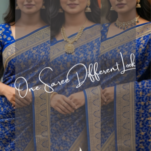 One Saree Different Look